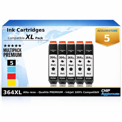 Cartucce 364 xl nero - 5,