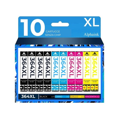 Cartucce 364xl chip per - 364xl,