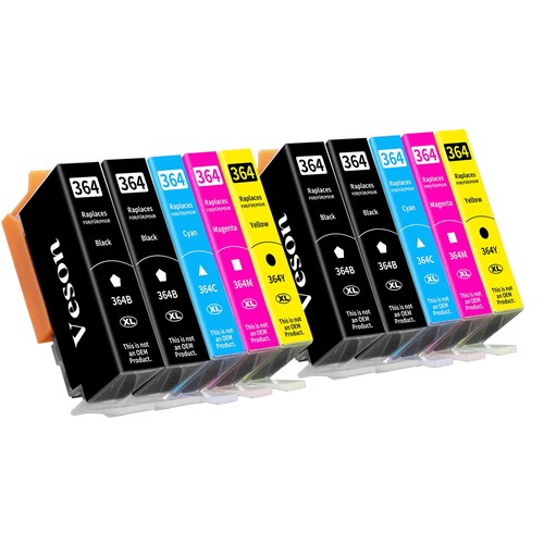 10x 364xl cartucce per - 364xl,